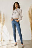 Jenica Mid Rise Skinny Jean