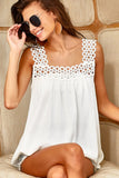 Kaylin Crochet Lace Tank