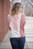 Kristen Color Block Sweater