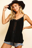 Lacey Spaghetti Strap Tank Top