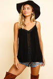 Lacey Spaghetti Strap Tank Top