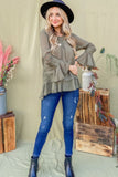 Leigha Lace Detail Top