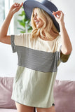 Lilly Color Block Tee