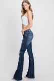 Madrid Distressed Flare Jeans