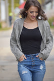 Mandi Cable Knit Cardigan