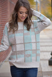 Tabitha Plaid Sweater