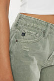 Pogue High Rise Fray Hem Shorts