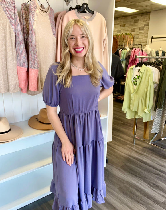 Poppy Print Dress