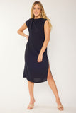 Scoop Neck Casual Dress