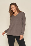 Seasons V Neck Oversized Sweater