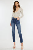 Tidal Wave High Rise Cigarette Jeans