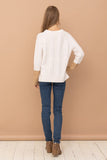 Your Crew Contrast Sleeves Sweater
