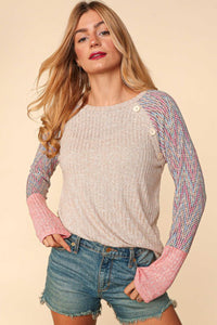 Zig Zag Vintage Top