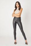 Zurich High Rise Faux Leather Pants