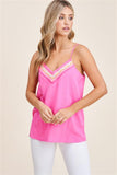 Bubble Gum Pink Tank Top