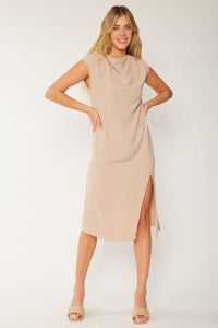 Scoop Neck Casual Dress