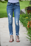 Blair Distressed Denim Jeans