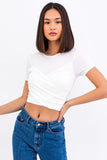 Weekender Crop Knit Top